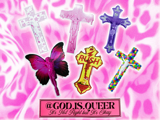 Stickers God is Queer