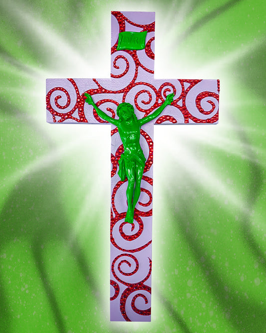 Crucifix Mars Attack! God is Queer