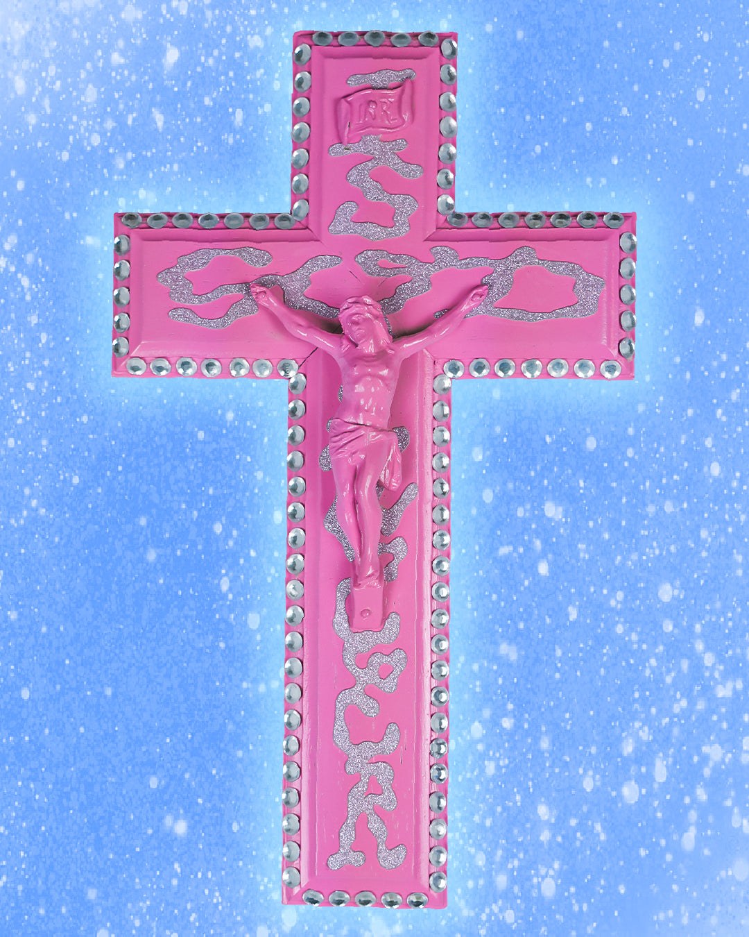 Crucifix Rose/Argent God is Queer