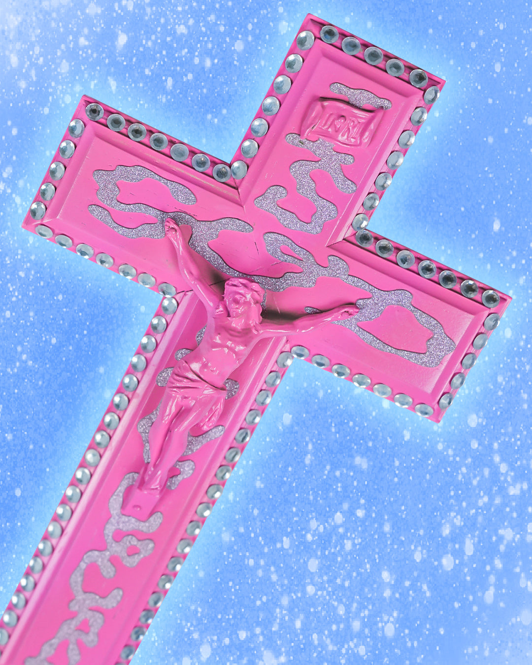 Crucifix Rose/Argent God is Queer