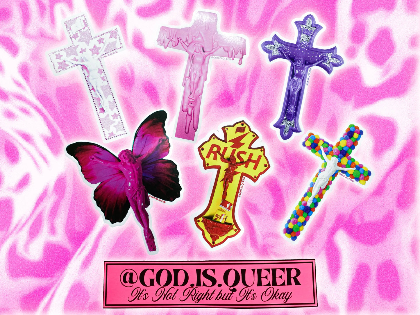 Stickers God is Queer