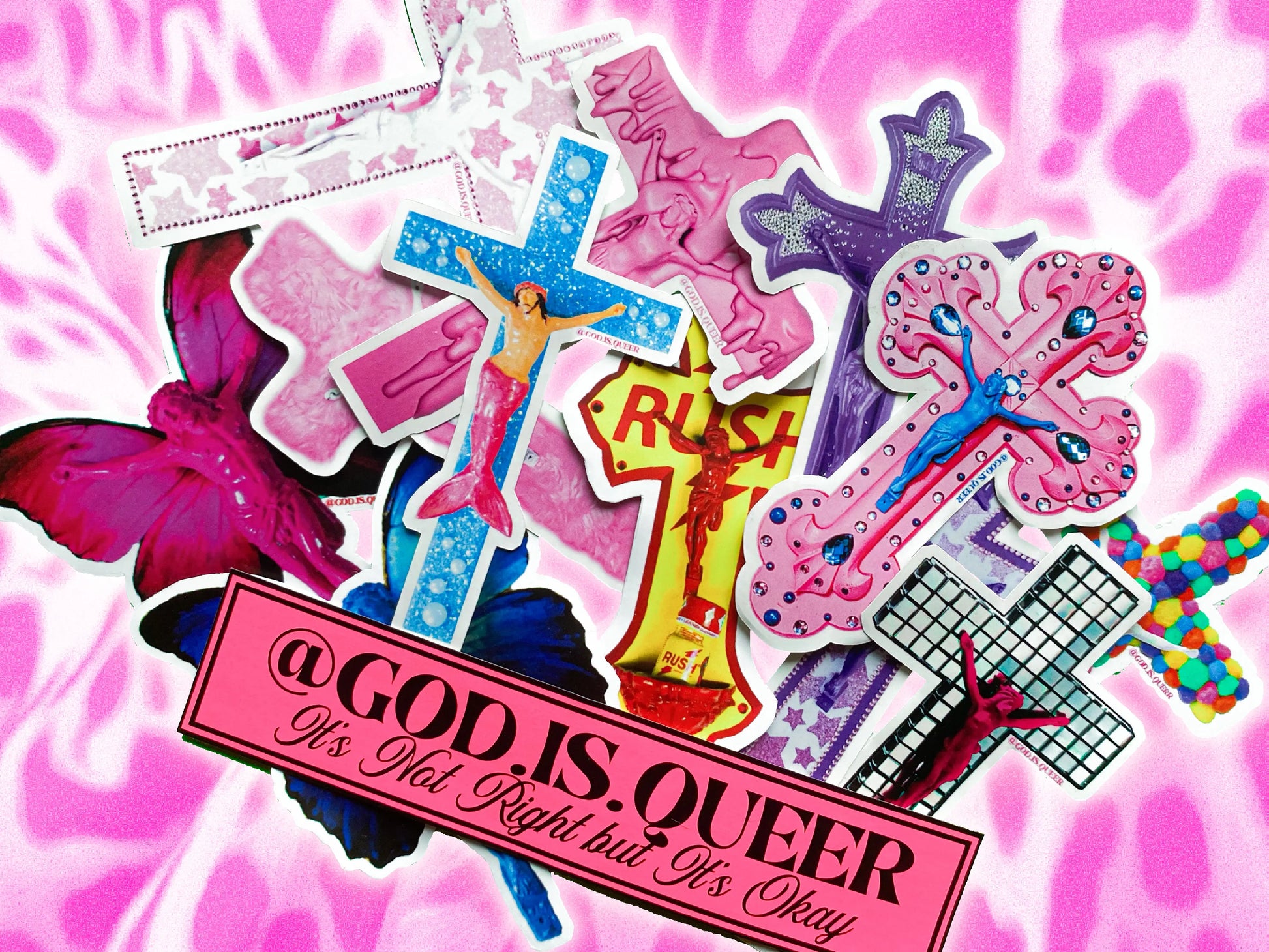 Stickers God is Queer