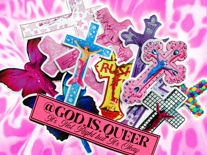 Stickers God is Queer